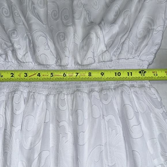 Lilly Pulitzer Cristiana Long Sleeve Dress Size 12 Resort White Crepe Swirl NWT - Picture 9 of 15